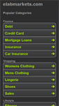 Mobile Screenshot of elabmarkets.com